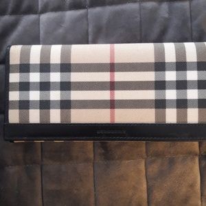 Authentic Burberry Nova Check Wallet